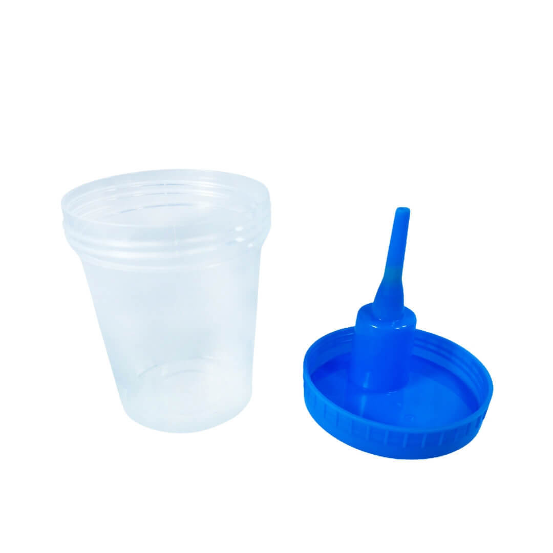 Urine Collection Cup 120ml with Vacuum Needle – Sterile & Leak-Proof
