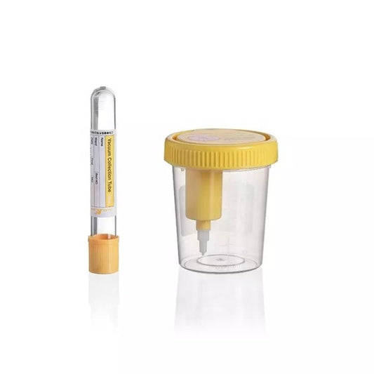 LS Urine Cup 90mL x 53mm – Sterile, Leak - Proof Specimen Aid - Clinsam