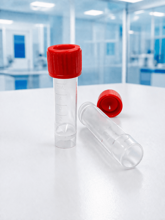 10ml Graduated Conical Transport Tubes with Screw Cap, Sterile | Clinsam - Medical & Laboratory Equipment - Clinsam