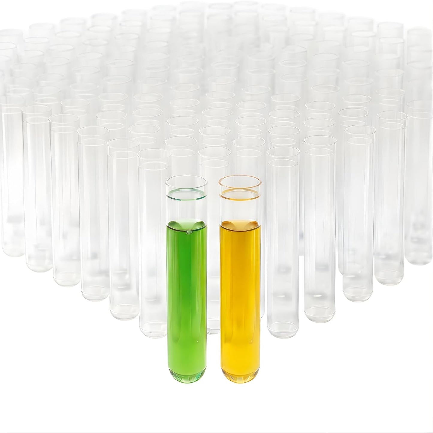 14mL Polystyrene Test Tubes - 16 x 100 mm Clear Plastic Rimless Culture Tubes, Round Bottom Design for Sample Storage, Lab and Science, Plug Seal, Bulk Pack of 1000 (Non - Sterile, No Caps) | Clinsam - Medical & Laboratory Equipment - Clinsam
