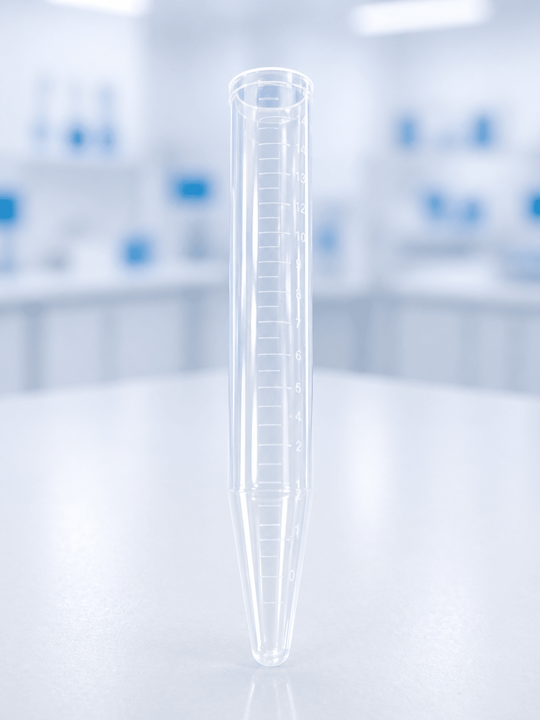 15ML Conical PP Centrifugal Tube (case of 500) - Clinsam