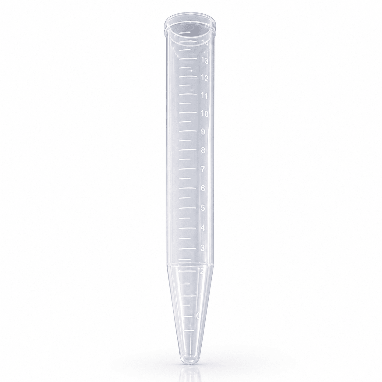 15ML Conical PP Centrifugal Tube (case of 500) - Clinsam