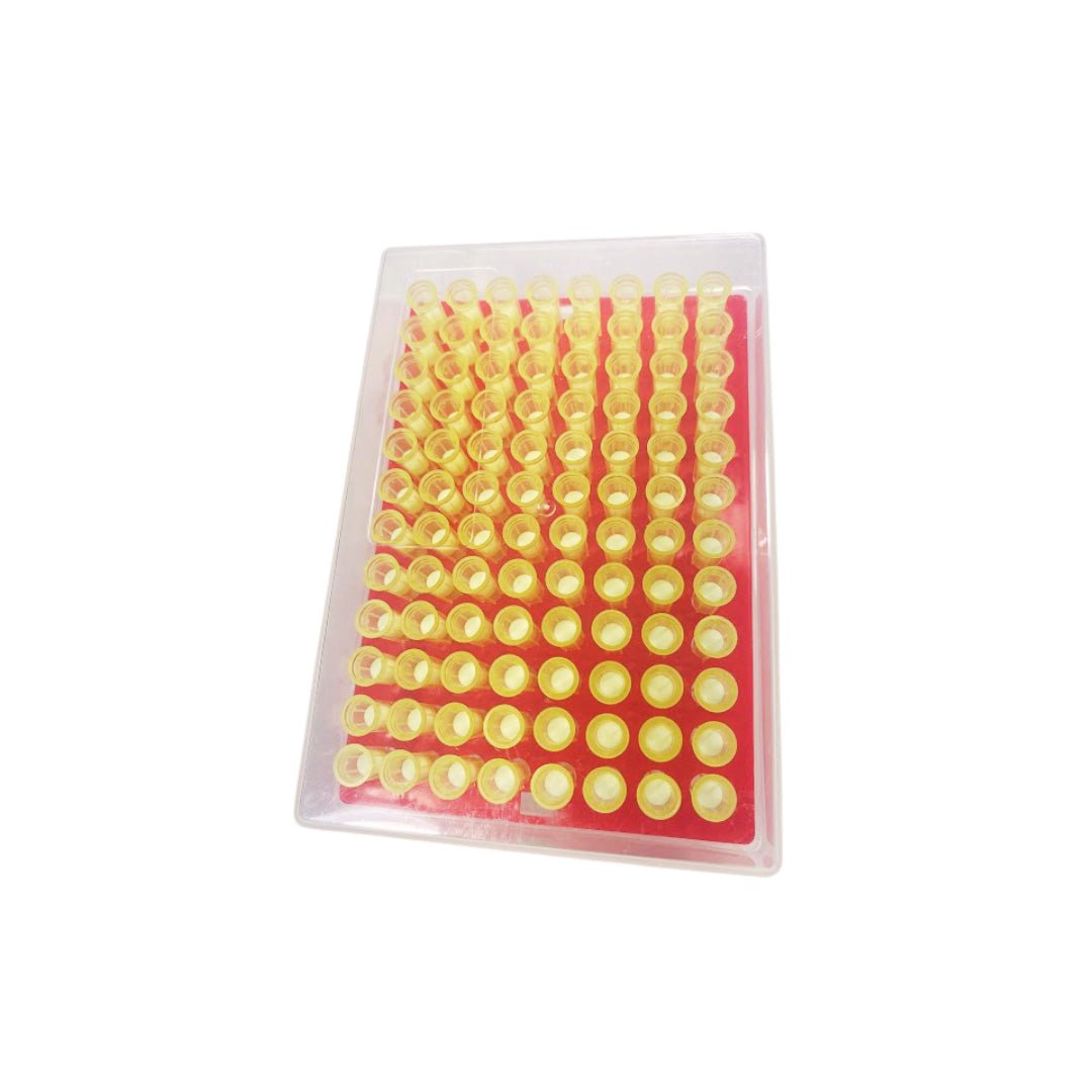 200uL Universal Fit Sterile Micro Pipette Tips - 4800 tips/case | Clinsam - Labware Manufacturer