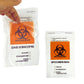 6"x9" Biohazard Specimen Ziplock Bag – 2 Mil, Dual Pocket | Clinsam - Biology, Chemistry, Education, and Scientific Uses