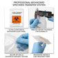 6"x9" Biohazard Specimen Ziplock Bag – 5 Mil, Dual Pocket | Clinsam - Medical & Laboratory Equipment - Clinsam