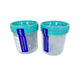 90ml Sterile Urine Cup with Temp Strip & Label - 100pcs/pack | Clinsam - Medical & Laboratory Equipment - Clinsam