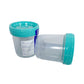 90ml Sterile Urine Cup with Temp Strip & Label - 100pcs/pack | Clinsam - Medical & Laboratory Equipment - Clinsam