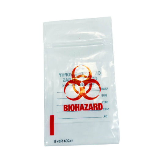 2 4/9" x 4 1/2" Nail Specimen Ziplock Bags – 10 MIL - Clinsam