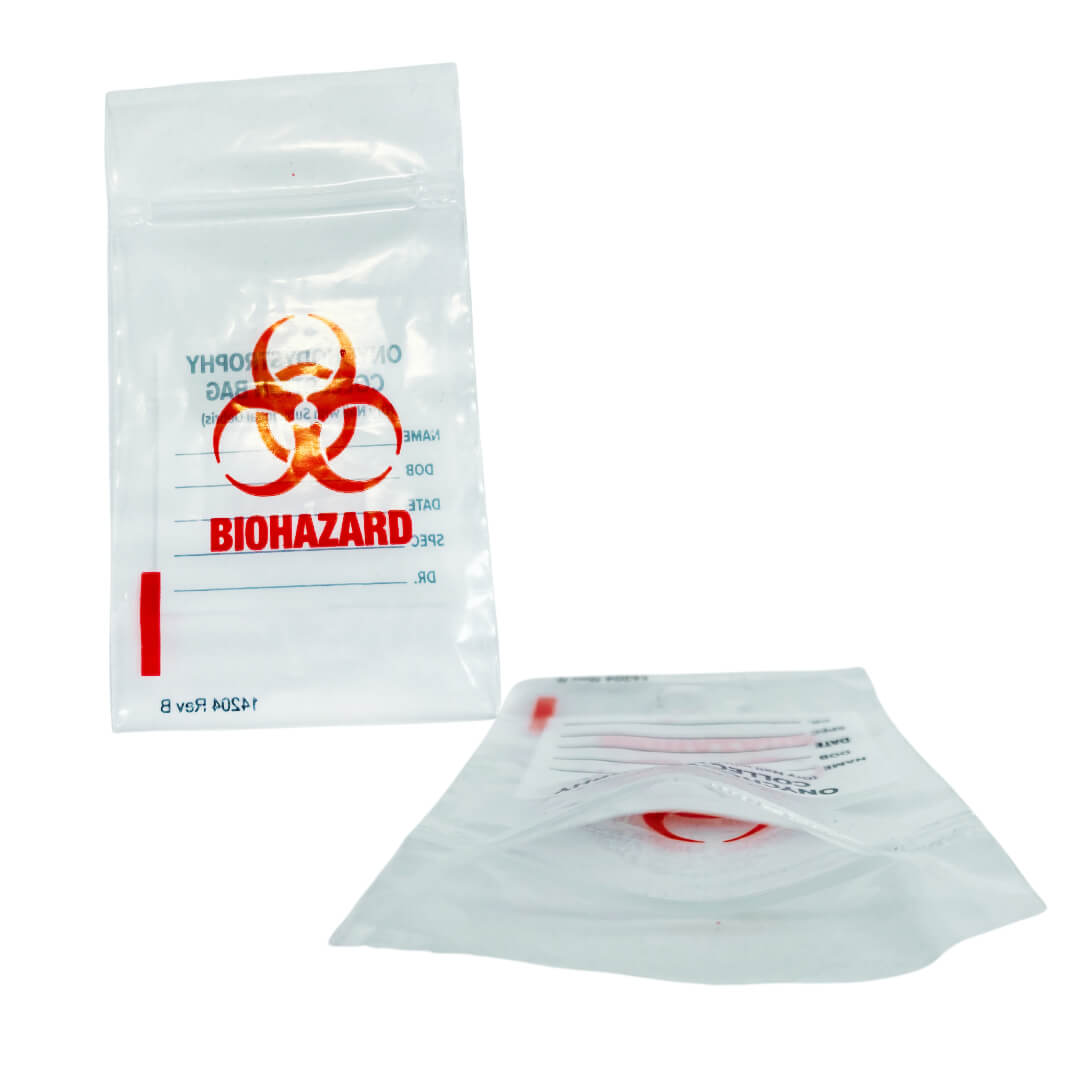 2 4/9" x 4 1/2" Nail Specimen Ziplock Bags – 10 MIL - Clinsam