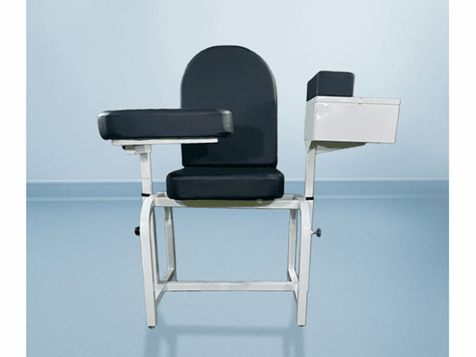 Blood Drawing Chair with Adjustable Flip-Up Armrest
