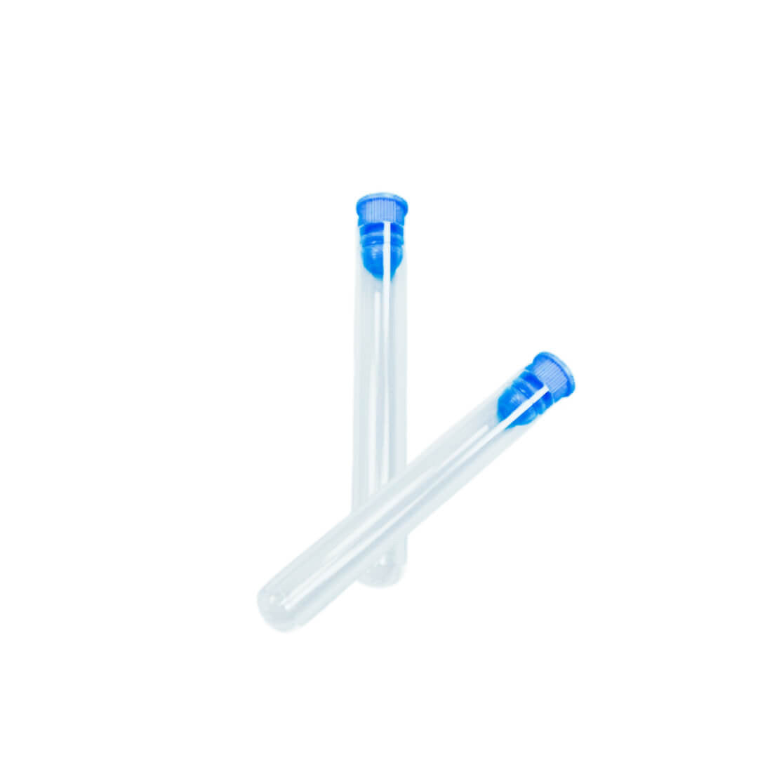 Polystyrene Test Tube 12mm x 75mm – Clear & Durable - Clinsam