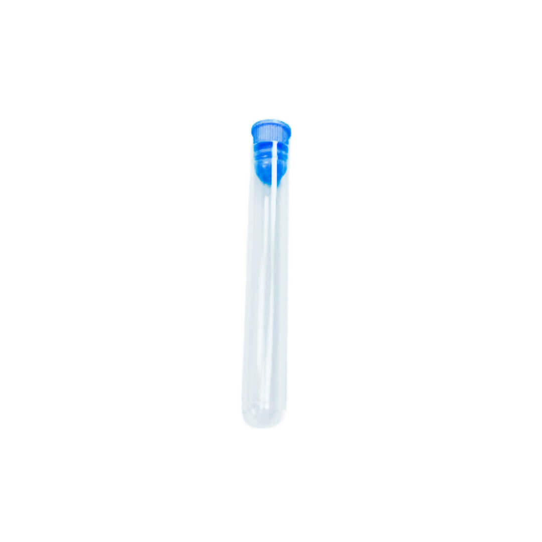 Polystyrene Test Tube 12mm x 75mm – Clear & Durable - Clinsam