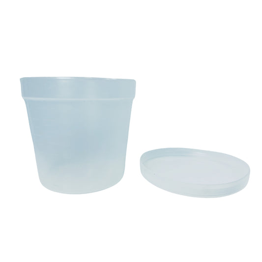 120mL Sterile Urine Cup with Snap-On Lid & Label - Clinsam