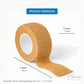 Cohesive Bandage – Skin Tone, 1" x 5 Yards, Flexible & Self - Adherent - Clinsam