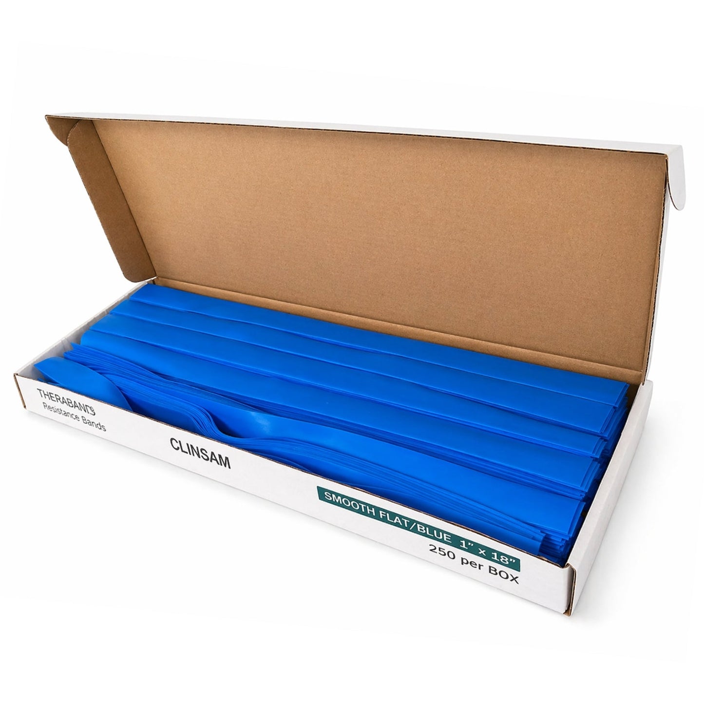 Disposable Tourniquets Latex Free, 1 x 18, First Aid Kit 250 Count (1 Box) - Clinsam