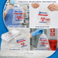 Drawstring Biohazard Specimen Transport Bags - 15 x 17 in (38 x 43 cm) - Clinsam