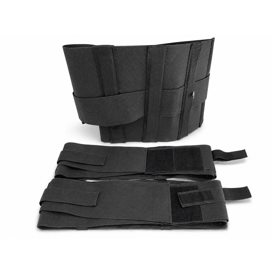 Elastic Lumbar Support Belt – Black, Small - Clinsam