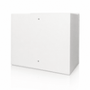 Large Medical Lock Box Dropbox with Keys – White, 14"x14"x10.25" - Clinsam