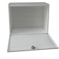 Medical Lock Box with Lock & Keys - Overdoor Hanger Lockbox, 14" x 6.75" x 10.25" - Clinsam