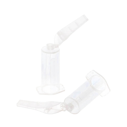 Needle Hub with Safety Cover – Secure Blood Collection (1000/PK, 2PK/CS) - Clinsam