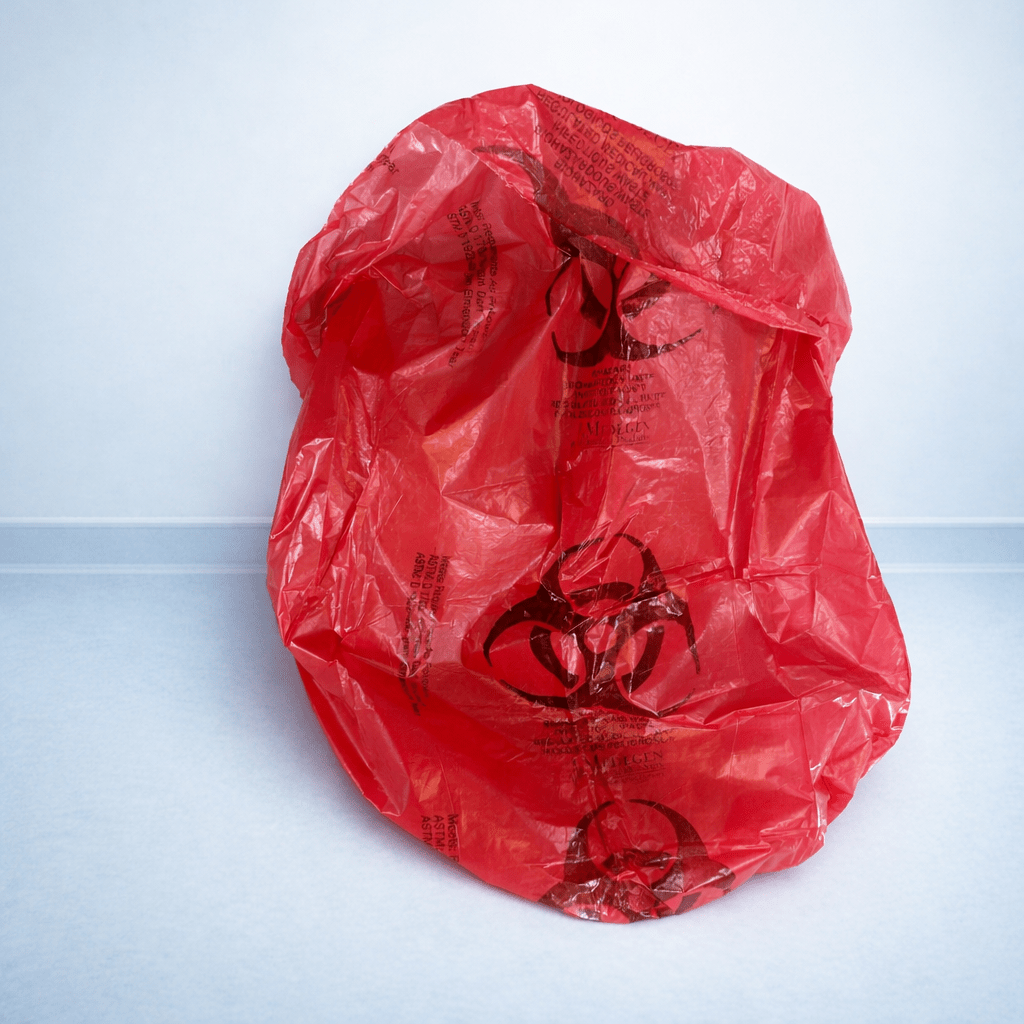 Red Biohazard Bags 40-45 Gallon – Disposable Autoclave Bags for Medica ...