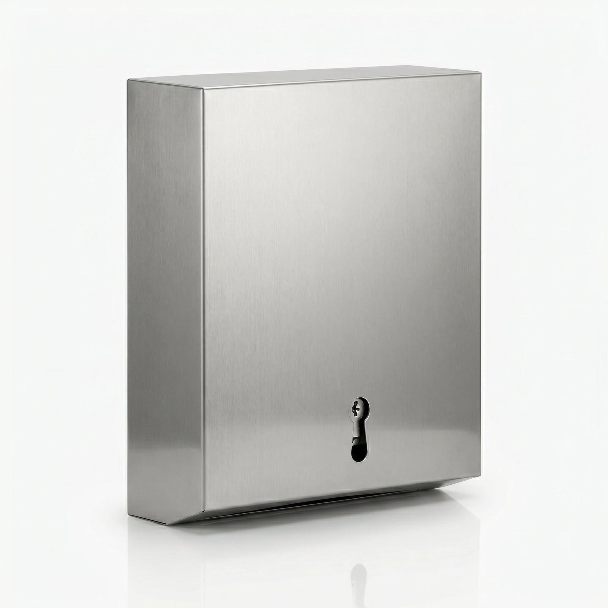 Stainless Steel Paper Towel Dispenser – C - Fold / Multifold Wall Mount - Clinsam