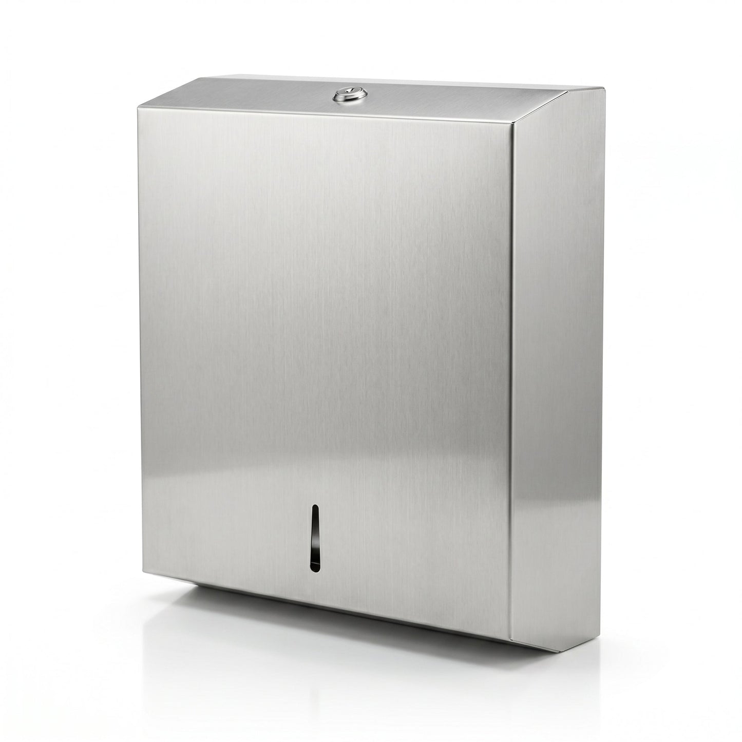 Stainless Steel Paper Towel Dispenser – C - Fold / Multifold Wall Mount - Clinsam