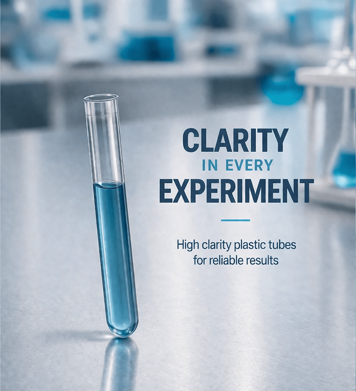 Test Tube, 12x75mm 1000 pcs - Clinsam