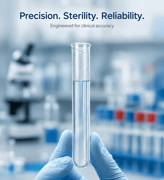 Test Tube, 12x75mm 1000 pcs - Clinsam