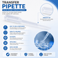 Transfer Pipette Dropper – 1 mL x 87 mm (1000 Pcs) - Clinsam